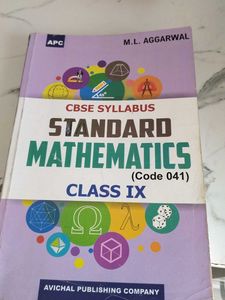 Class IX Standard Mathematics Textbook