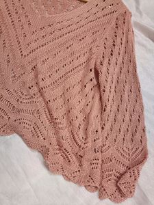 Peach Color Sweater (Women)