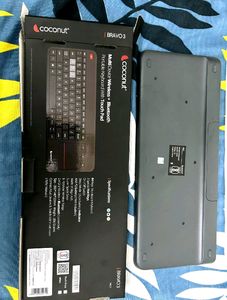 Portable Wireless Bluetooth Keyboard with Touchpad