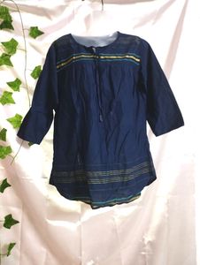 Dark Blue Kurti