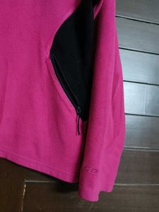 Champion Women Pink Fleece Jacket
