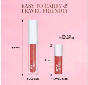 Peony Pink Lipstick- Just Herbs