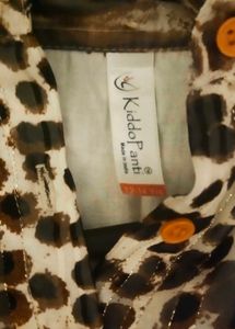 Vintage Animal Print Dress