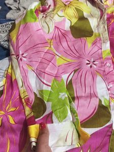 Zara Floral Print Top