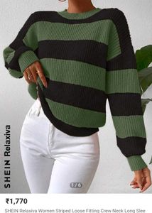 Shein 🫒Casual Pullover Sweater🫒