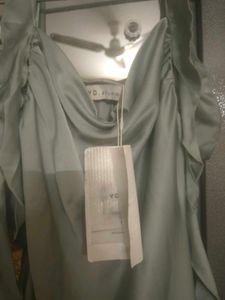 Pinterest sage green flowy dress