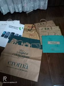 Assorted Retail Paper Bags Collection
