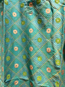 Aqua Print Kurti