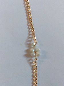 Gold &amp; Pearl Necklace