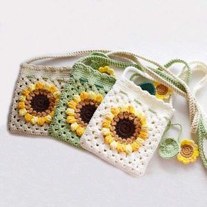 Crochet Sunflower Bag