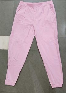 Pink Casual Joggers