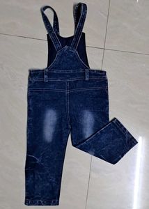 Girls Denim Overalls