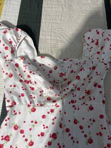 Floral Print Mini Dress