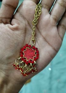 Red &amp; Gold Jewelry Set