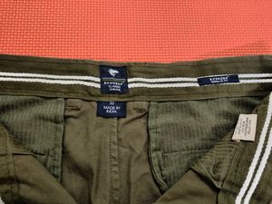 Ruggers Olive Colour Women&#39;s Trouser