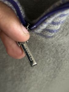 Crocodile Quater Zip Sweater