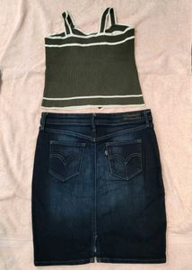 Combo Top and Skirt