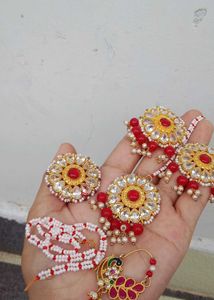 tika , earings , rakhadi , nath , earing sar