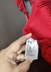 Red 🔴 Sports Bra For 36 C Bust