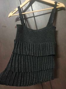 Mango Black/Glittery Top