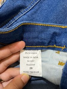 ROADSTER Denim Blue Straight Fit Jeans