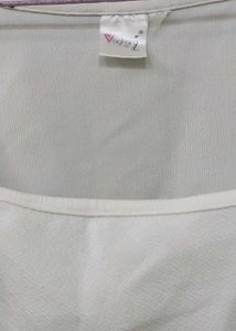 White Puff Sleeve Top