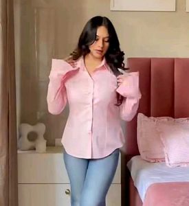 Pink Button-Down Shirt