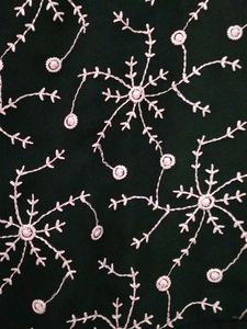 Elegant Green Embroidered Dress