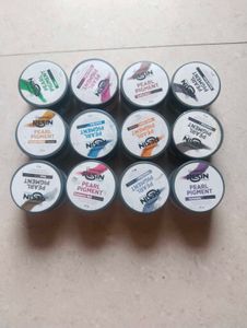 12 Haksons Non-Toxic Pearl/Mica Pigment Powders