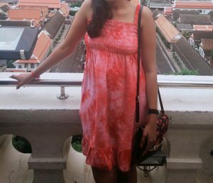 Orange Dress