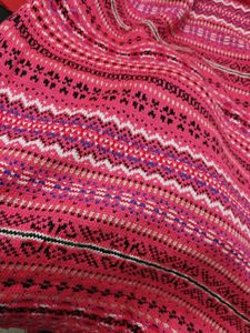 Hot Pink Poncho