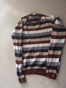 Striped Knit Sweater