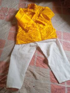 Festive Yellow Kurta