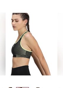 PUMAWomen Sports Lightly Padded Bra (Black)