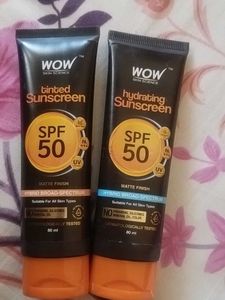 WOW Skin Science Sunscreen SPF 50