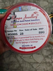 Micro Gold Plated Jwellery - Pair Of Bangles