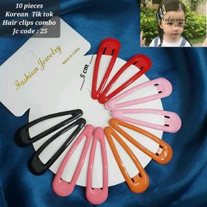 Pastel Hair Clip Set - 10 Piece Combo