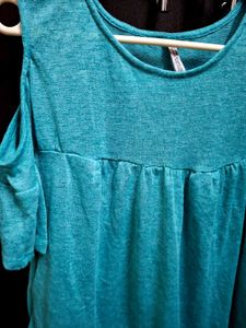 Summer Shoulder Cut Top