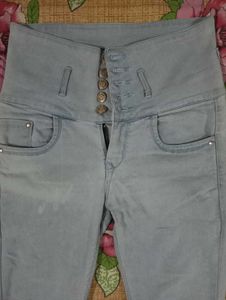Light Blue Jeans.. Little Fade In Upper Side