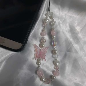 Butterfly Charm Phone Strap