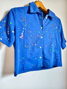 Paint Splatter shirt Size Small/Medium