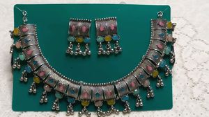Boho Necklace &amp; Earring Set