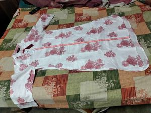 Floral Print Kurta