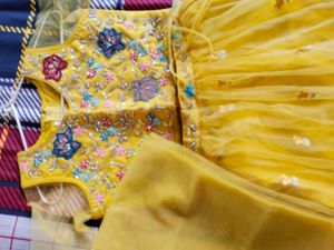 Choli Suit Hand Work &amp; Diomand With Embrodary