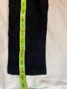 Jet Black Jeans In Size 28