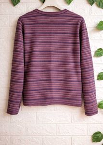 Striped Long Sleeve Top