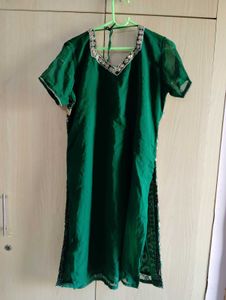 HEAVY WORK KURTI SET