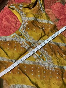 Stylish Mustard Salwar Kameez Suit