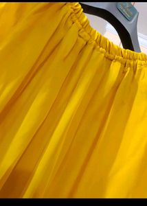 Yellow Embroidered Indian Suit