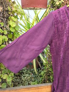 Elegant Purple kurta